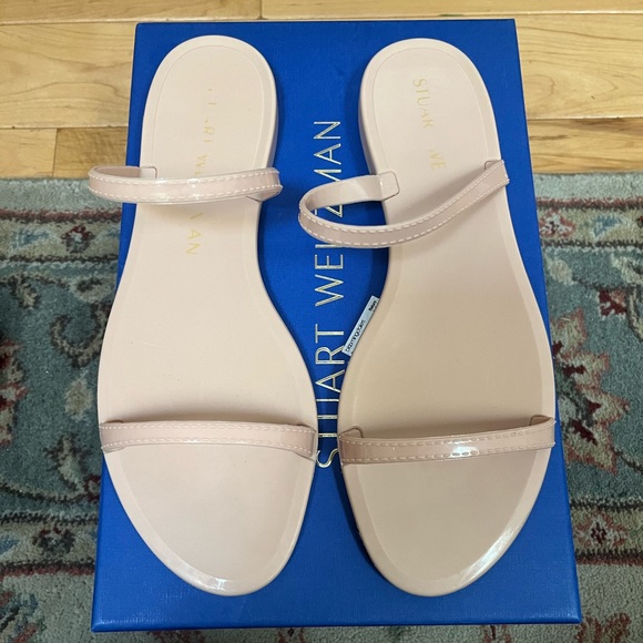 Stuart Weitzman Sawyer Slide Sandals - Picture 2 of 2